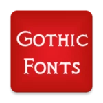 Logo of Gothic Free Font Theme android Application 